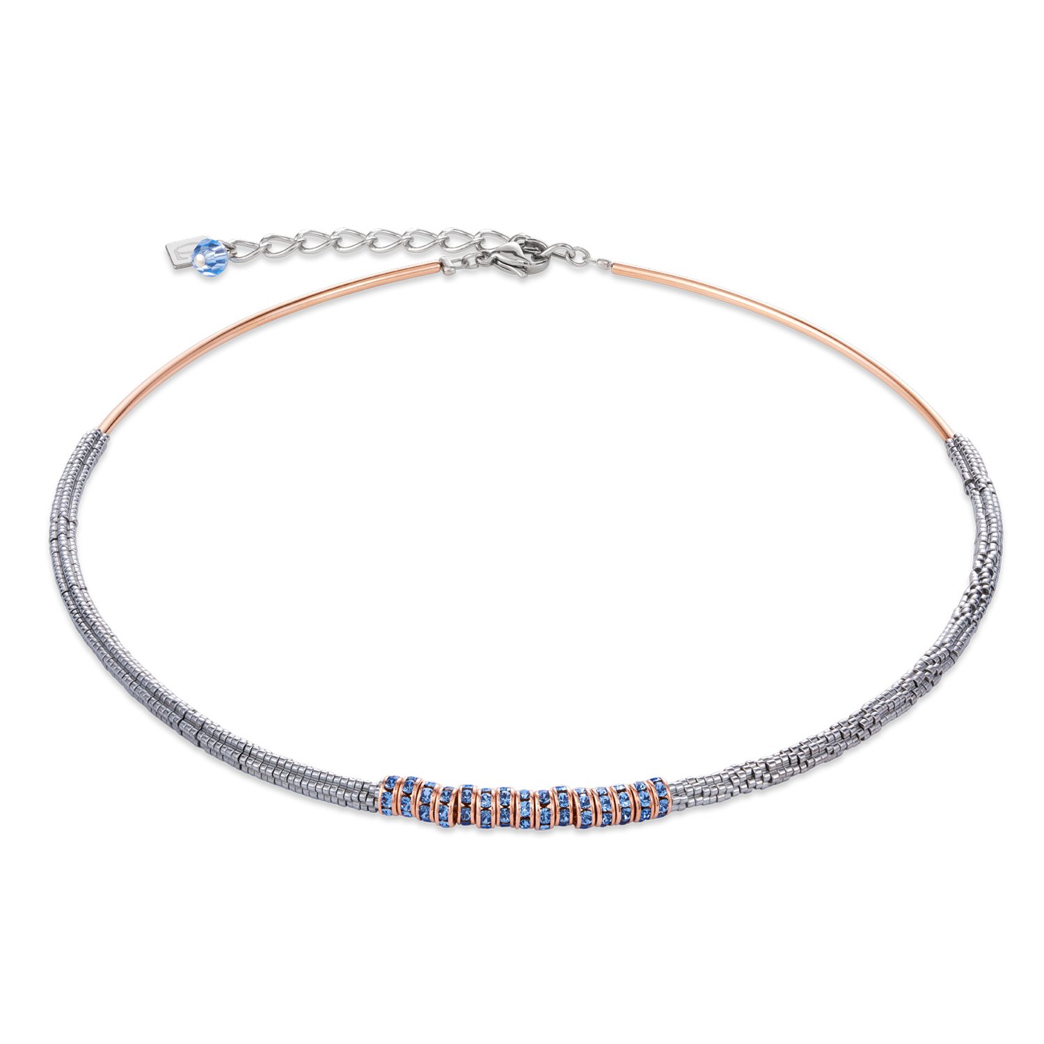 

Ожерелье женское Coeur de Lion 4986/10-0720, гематит