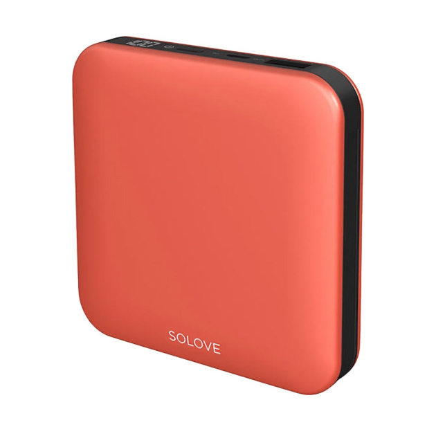 фото Внешний аккумулятор xiaomi solove 10000mah (a2-pro orange) orange