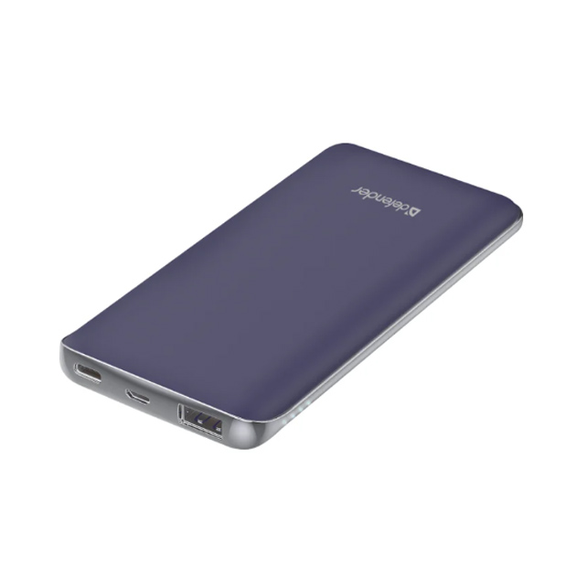 фото Внешний аккумулятор defender extralife 8000s 1usb 8000mah 2.1a 2 входа (83667)