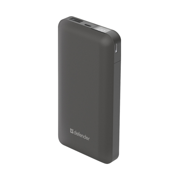 

Внешний аккумулятор Defender ExtraLife 16000S 16000mAh 2.1A LCD дисплей (83666), ExtraLife 16000S