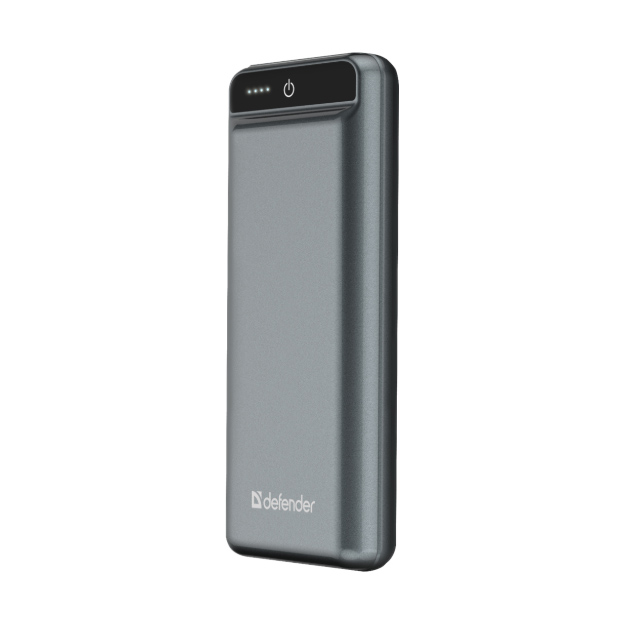 фото Внешний аккумулятор defender extralife 15000f 2usb 15000mah 2.1a (83668)