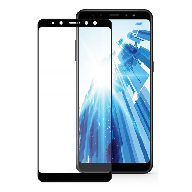 

Защитное стекло для смартфона CaseGuru Glue Full Screen для Samsung Galaxy A8 Plus 2018 Bl, для Samsung Galaxy A8 Plus 2018 Glue Full Screen Black