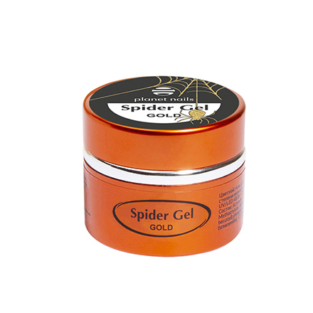 

Паутинка Planet Nails Spider Gel, золотая