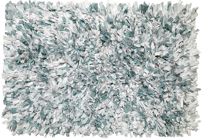 Carnation Home Fashions Коврик Carnation Home Fashions Paper Shag Mineral Blue