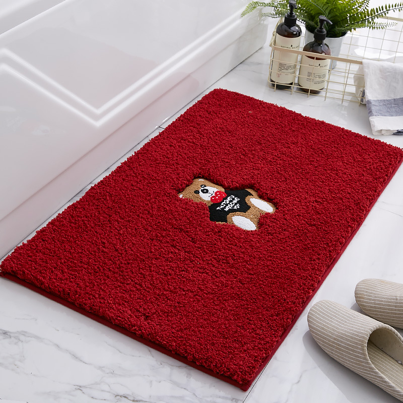 Carnation Home Fashions Коврик Carnation Home Fashions Teddy Bear Red 50х80