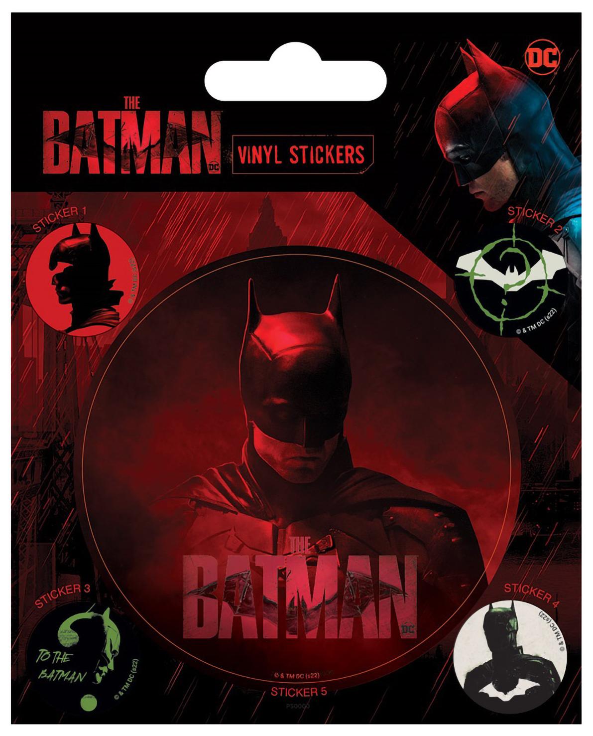 фото Наклейки pyramid: бэтмен (batman (vegence) vinyl) (ps7469) 5 шт