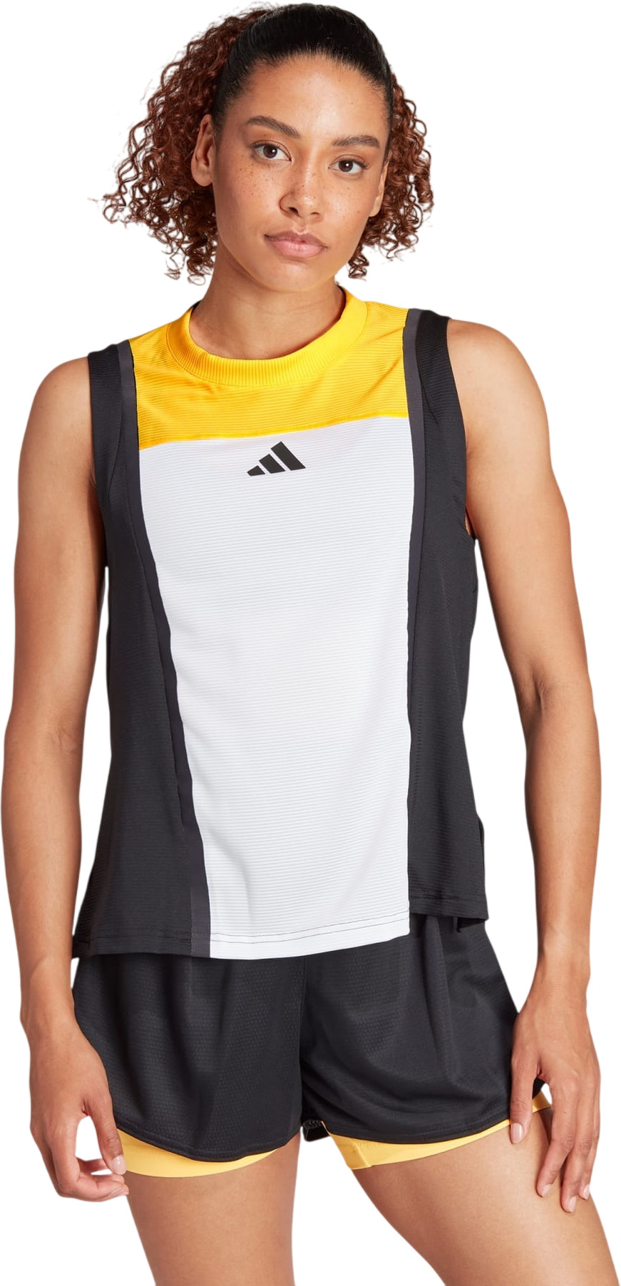 Майка женская adidas MATCH TANK PRO разноцветная S