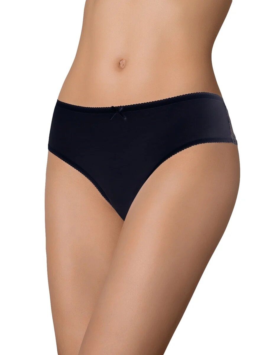 

Трусы женские Minimi 4449-10 черные 2XL, Черный, 4449-10