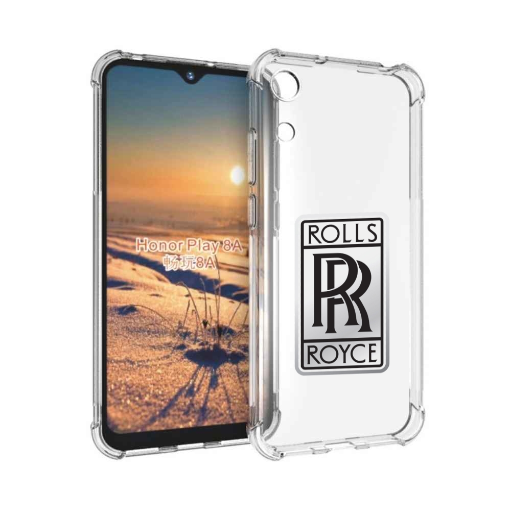 

Чехол бампер MyPads Rolls-Royce мужской для Honor 8A, Прозрачный, Tocco
