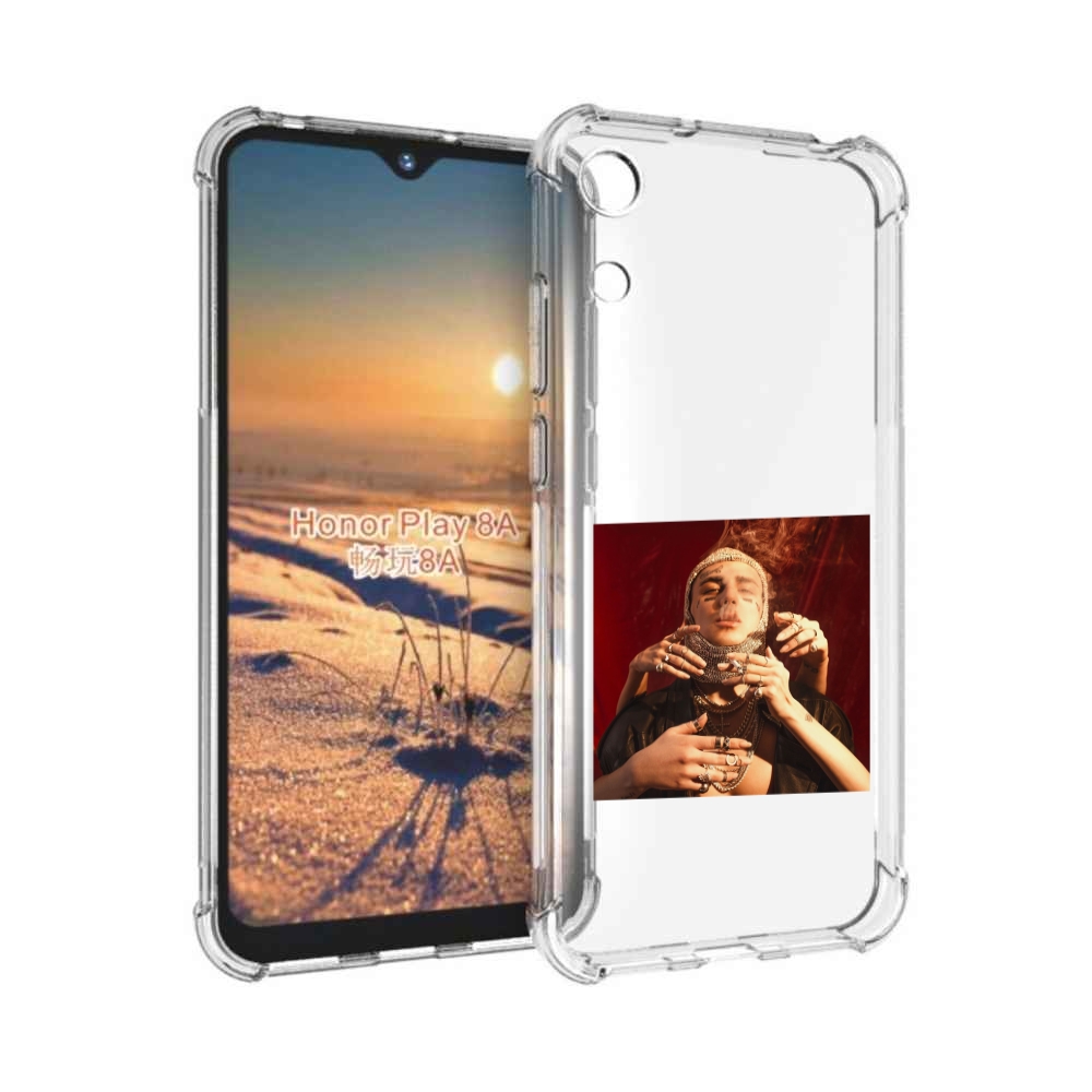 

Чехол бампер MyPads Slime face для Honor 8A, Прозрачный, Tocco