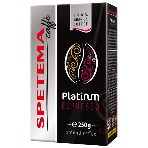 

Кофе молотый Spetema Platinum 250 гр., вакуумная упаковка