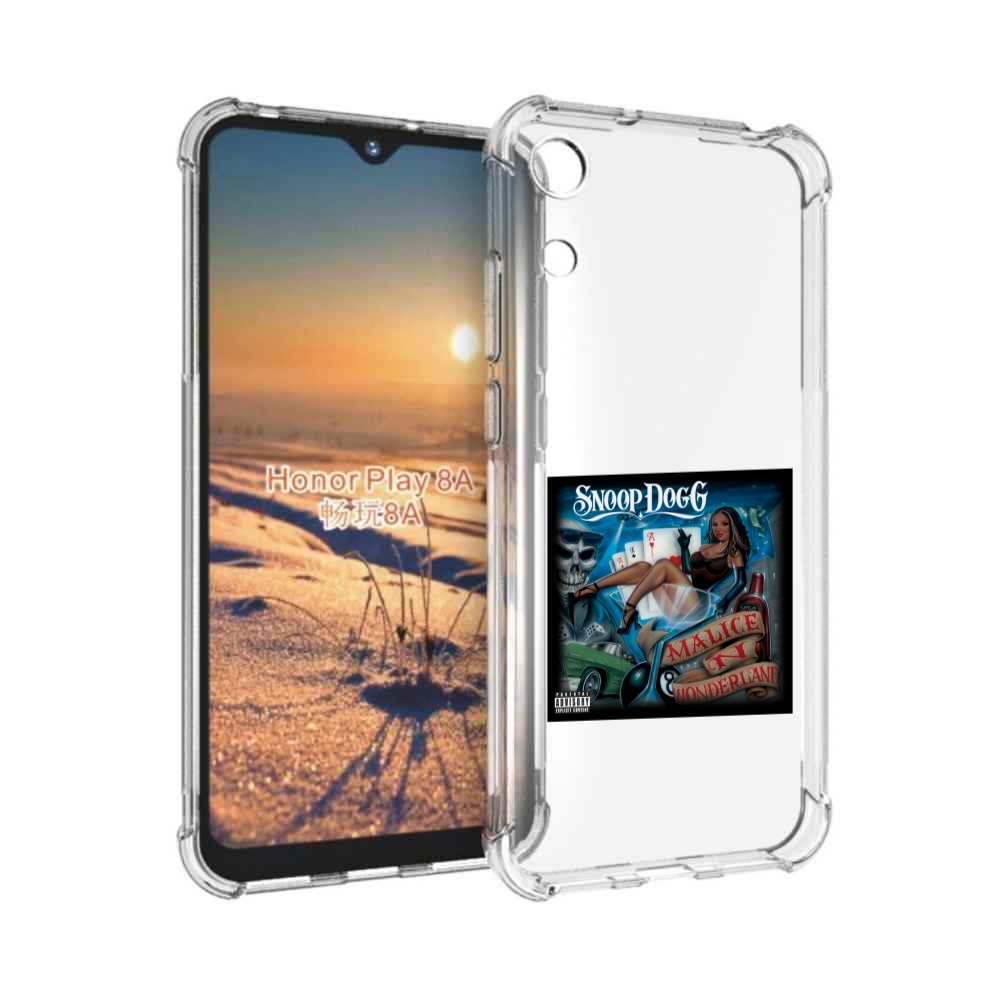 

Чехол Бампер Mypads Snoop Dogg Malice N Wonderland Для Honor 8A, Прозрачный, Tocco