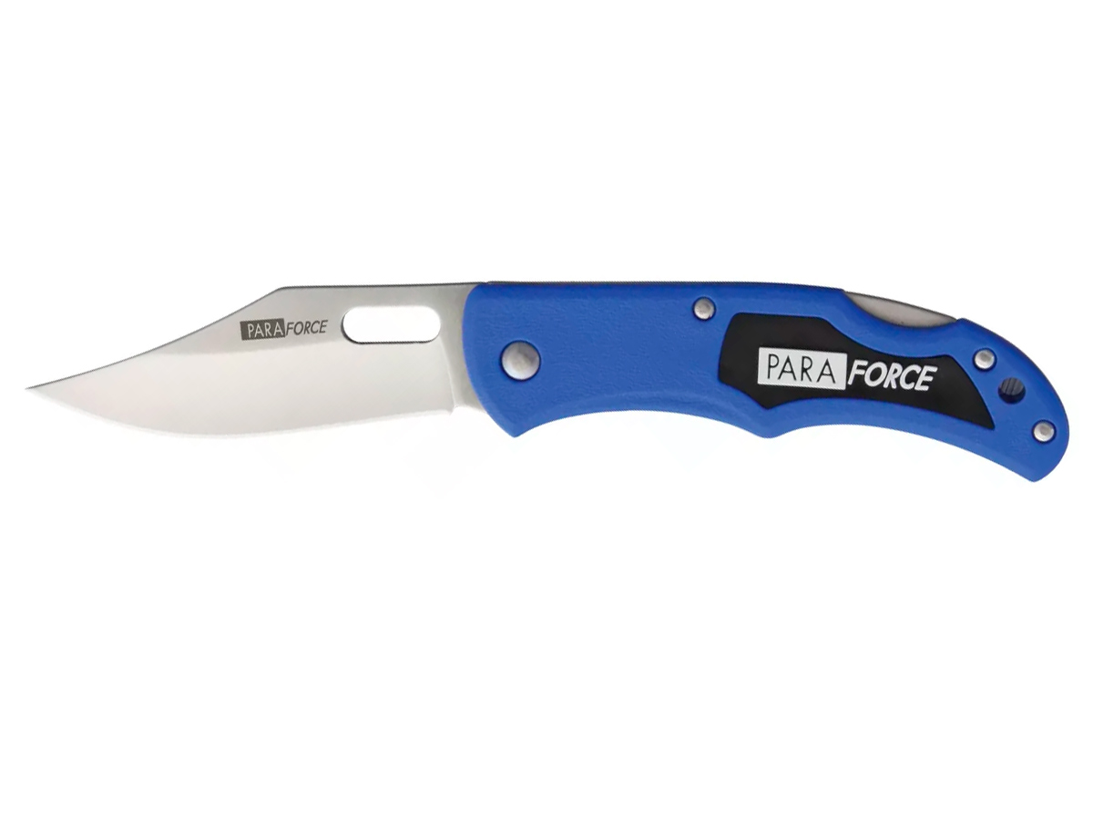 Нож складной AccuSharp ParaForce Lockback Knife сталь 420 синий