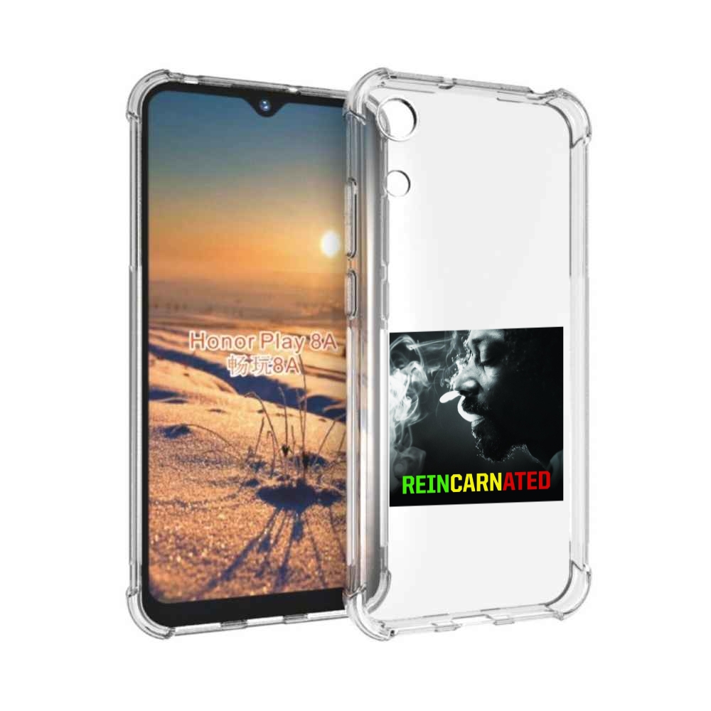 

Чехол Бампер Mypads Snoop Dogg Reincarnated Для Honor 8A., Прозрачный, Tocco