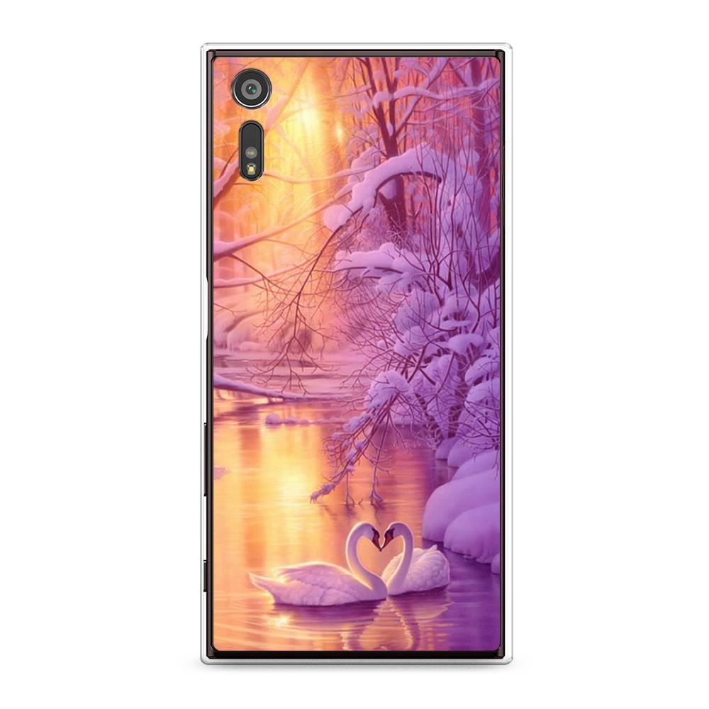 

Чехол для Sony Xperia XZ "Зима 1", Фиолетовый;желтый, 51450-2