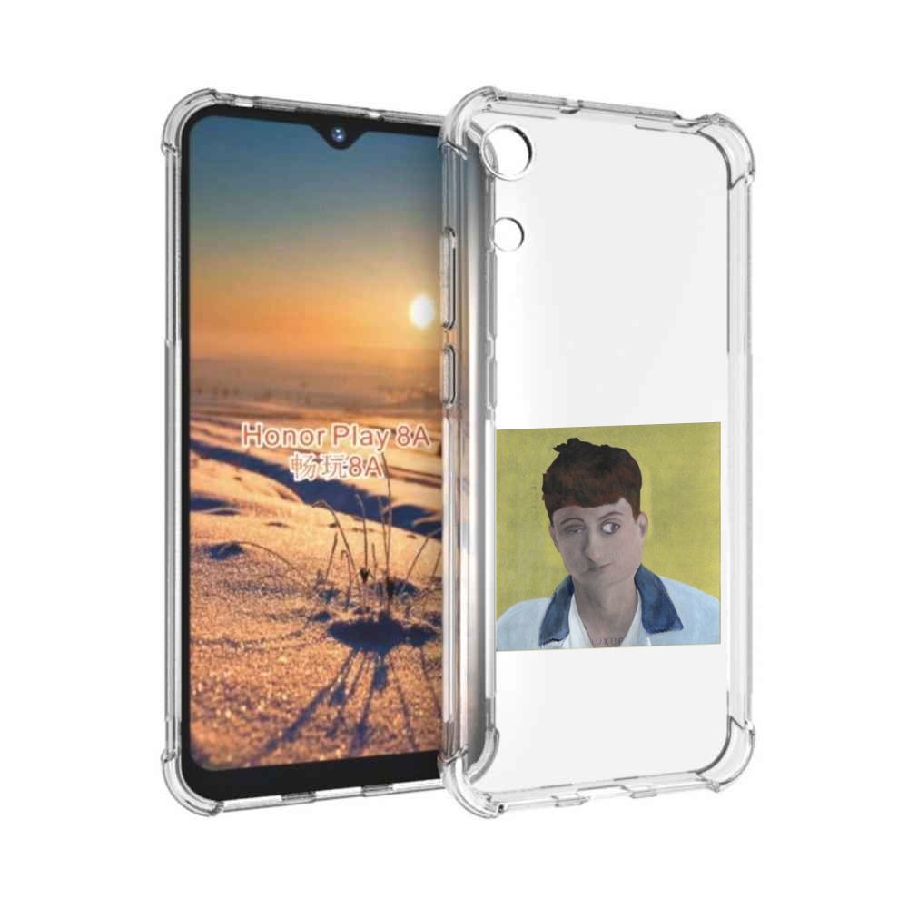 

Чехол бампер MyPads Stay Ugly Boulevard Depo для Honor 8A, Прозрачный, Tocco