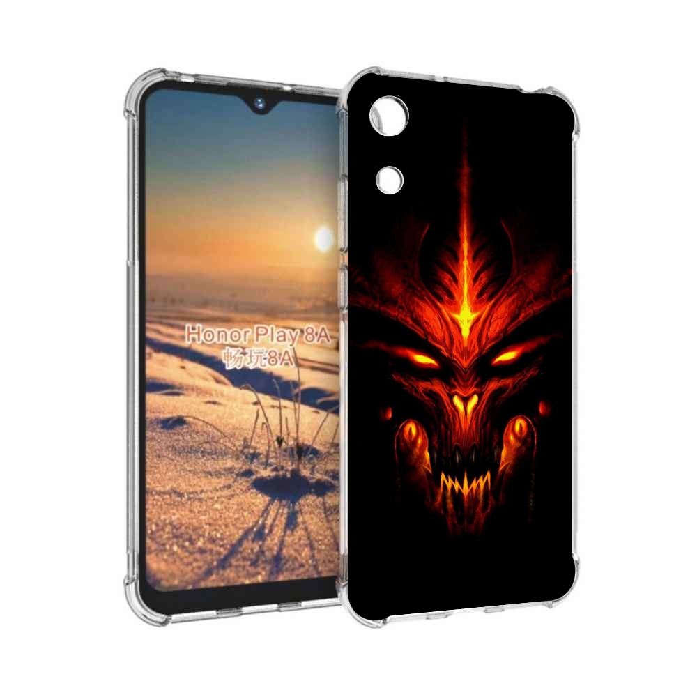 

Чехол бампер MyPads diablo-3-диабло для Honor 8A, Прозрачный, Tocco