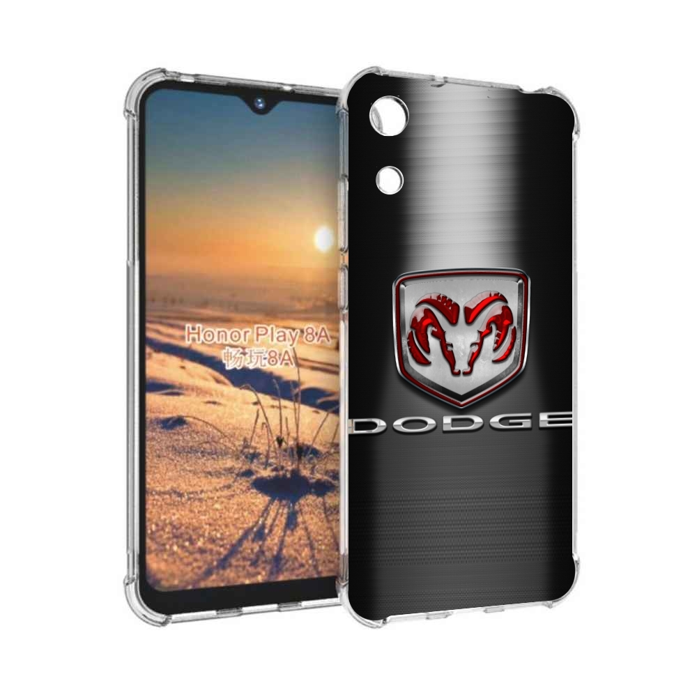 

Чехол бампер MyPads dodge додж 1 мужской для Honor 8A, Прозрачный, Tocco