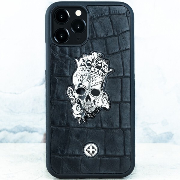 

Чехол Euphoria Princess Calavera Black CROC для Apple iPhone 13 mini), Черный, Princess Calavera Black CROC (Деревянный подарочный футляр (+ 8000 р.)