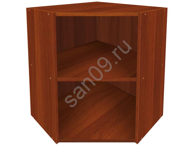 

Шкаф настенный кухонный с полкой, угловой, открытый ШУ603063_Or Орех