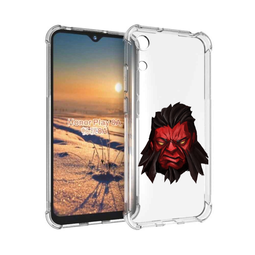 

Чехол бампер MyPads dota-2-axe для Honor 8A, Прозрачный, Tocco