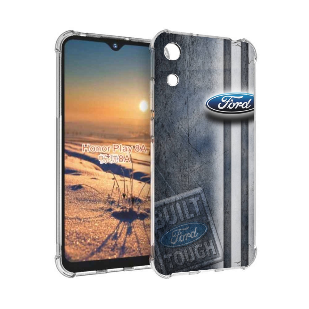 

Чехол бампер MyPads ford форд 2 для Honor 8A, Прозрачный, Tocco