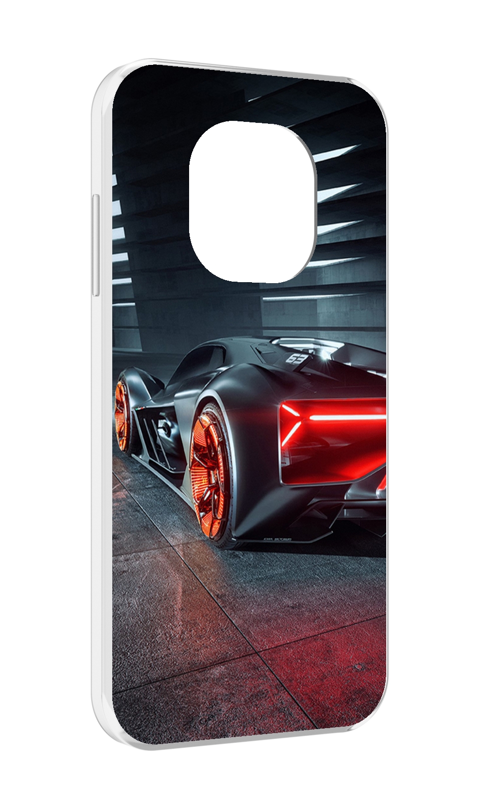 

Чехол MyPads Ночной-город мужской для Blackview BL8800 / BL8800 Pro, Прозрачный, Tocco