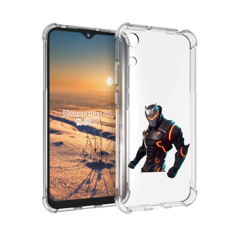 

Чехол бампер MyPads fortnite-1 для Honor 8A., Прозрачный, Tocco