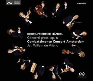 

Handel: Concerti grossi Op. 6 Nos. 1-12 HWV319-330 (SACD), 3 SACD
