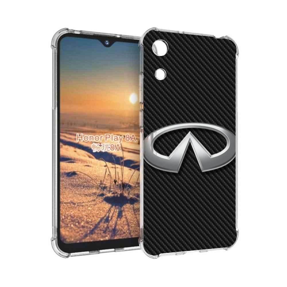 

Чехол бампер MyPads infiniti-инфинити-2 мужской для Honor 8A, Прозрачный, Tocco