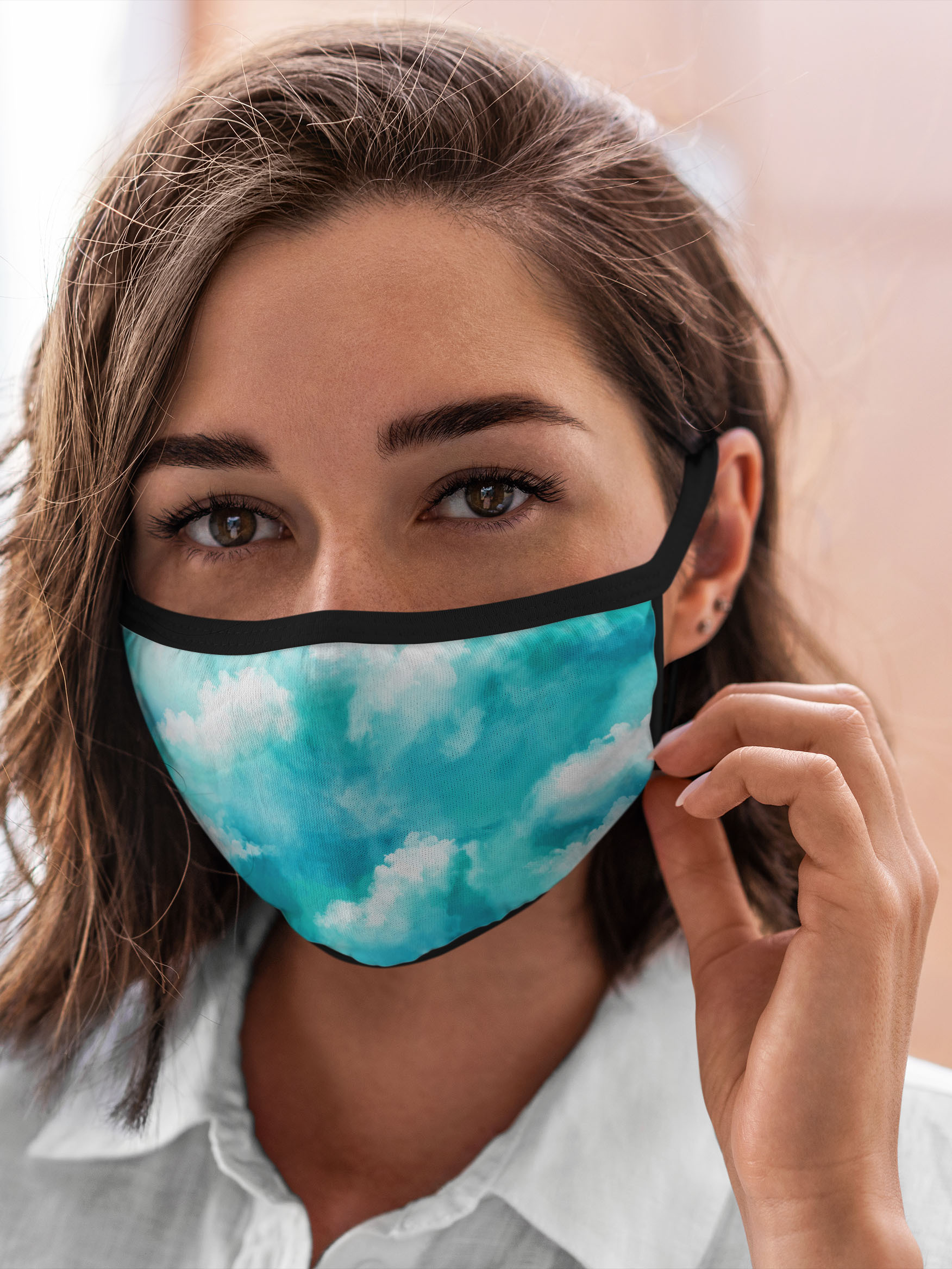 

Многоразовая маска унисекс Burnettie Природа Голубое Небо Blue Sky Z, Разноцветный, Природа Голубое Небо Blue Sky Z