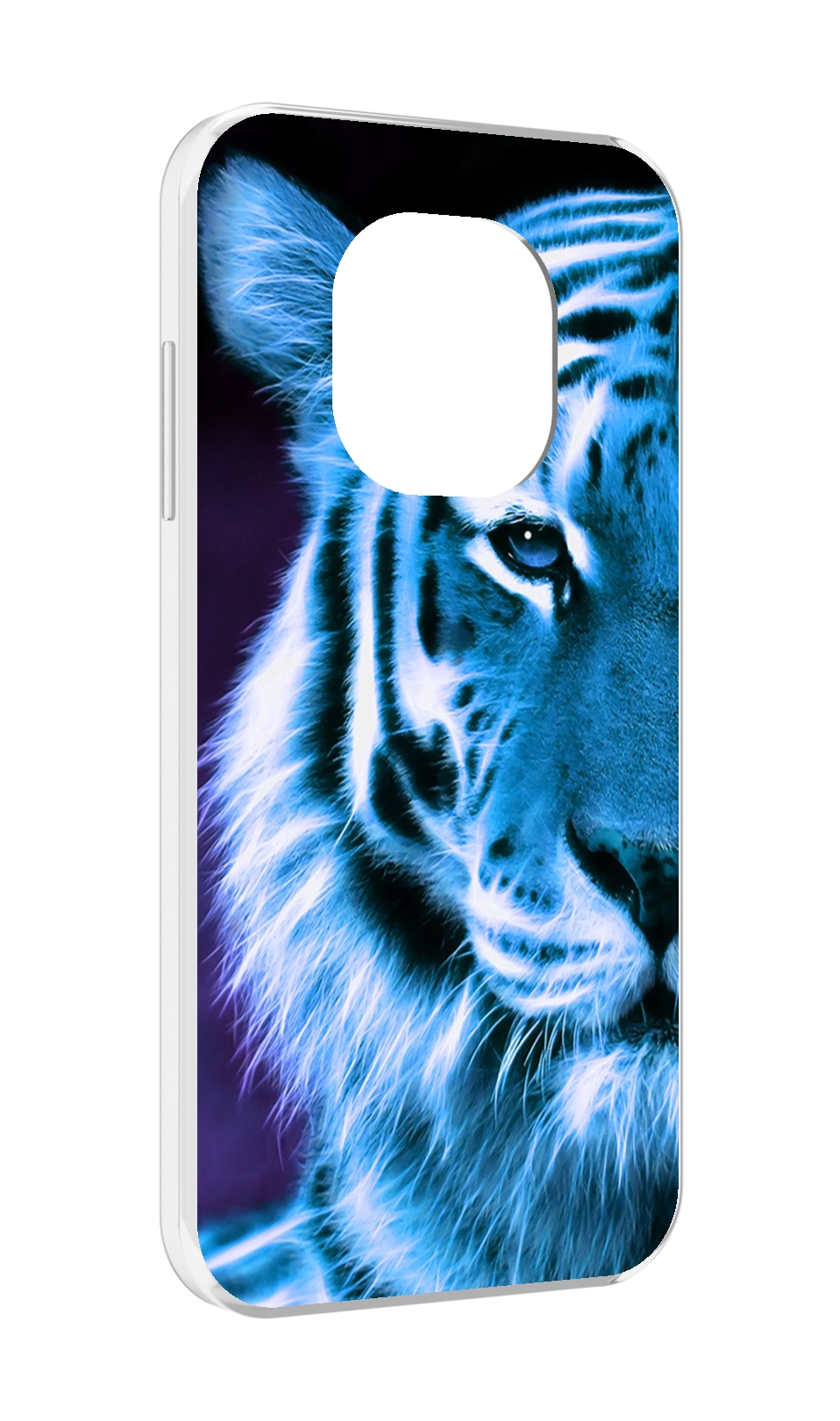 

Чехол MyPads Половина-тигра мужской для Blackview BL8800 / BL8800 Pro, Прозрачный, Tocco