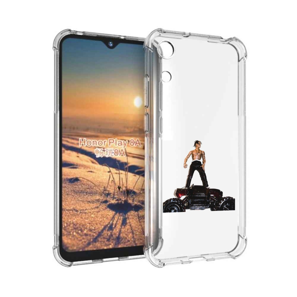 

Чехол бампер MyPads Travis Scott - Rodeo для Honor 8A, Прозрачный, Tocco