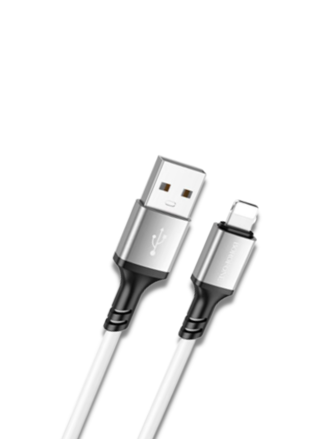 

Кабель USB - USB-A/Lightning Borofone BX83 1 м белый, BX83