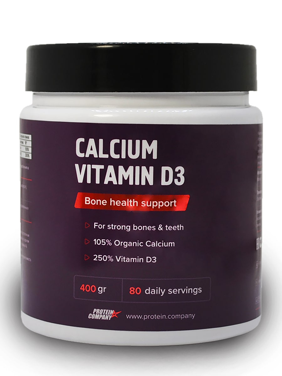 

Кальций Protein.Сompany Calcium Vitamin D3 400 г, Calcium Vitamin D3