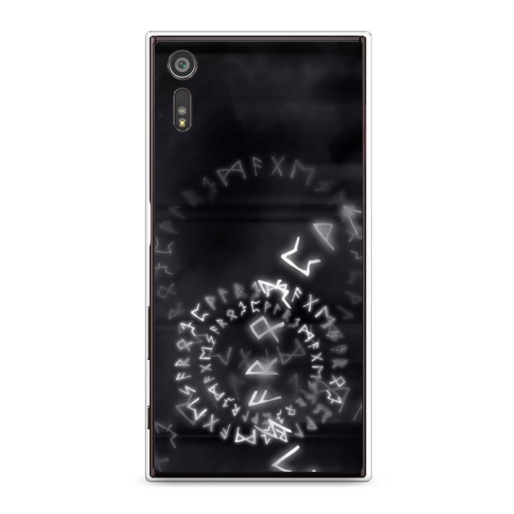 

Чехол для Sony Xperia XZ "Руны", Серый;черный, 51450-3