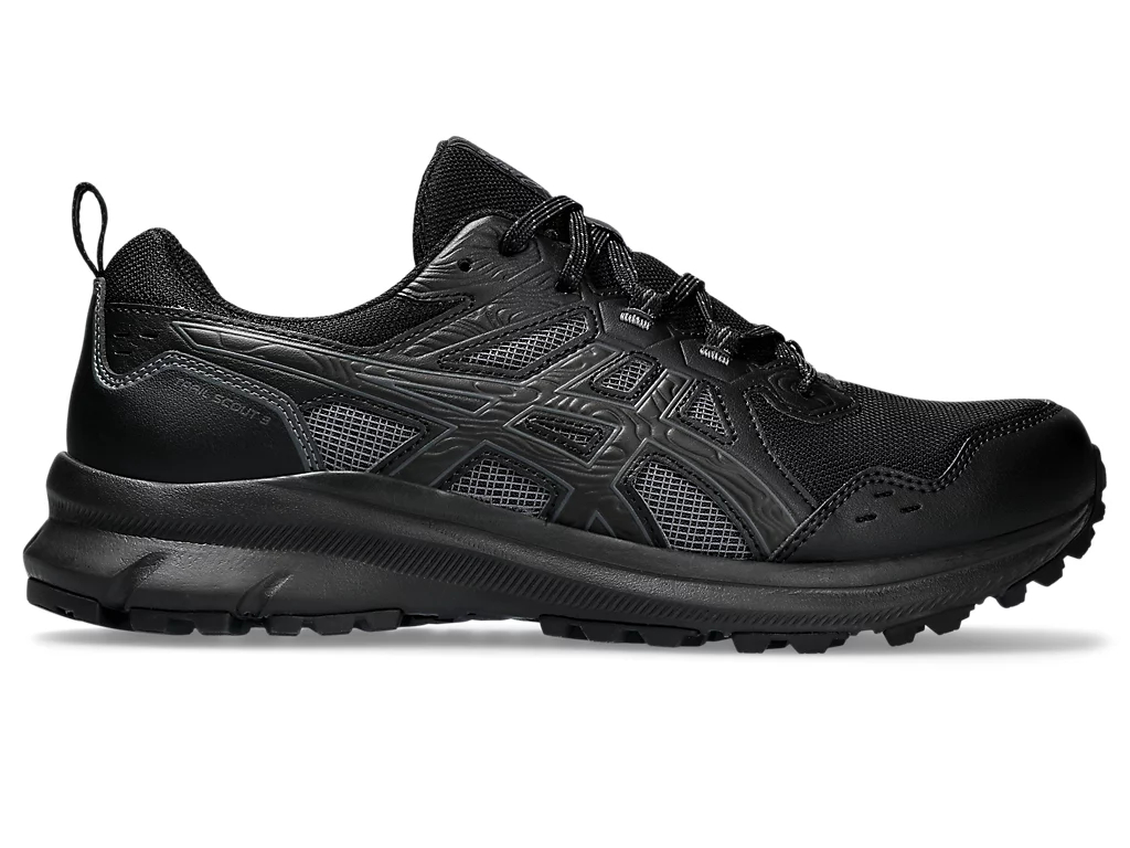 

Кроссовки мужские Asics Trail Scout 3 черные 10.5 US, Черный, Trail Scout 3