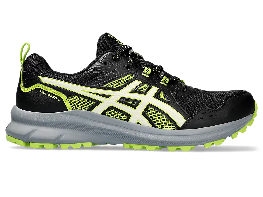 

Кроссовки мужские Asics Trail Scout 3 черные 11 US, Черный, Trail Scout 3