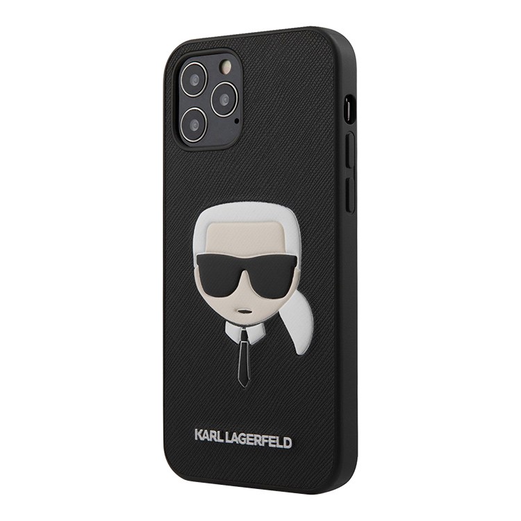 фото Чехол karl lagerfeld liquid glitter choupette's head hard iphone 12 mini серебристый cg mobile