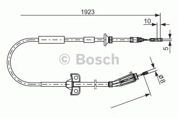 

Трос Стоян Торм Bosch 1987477999