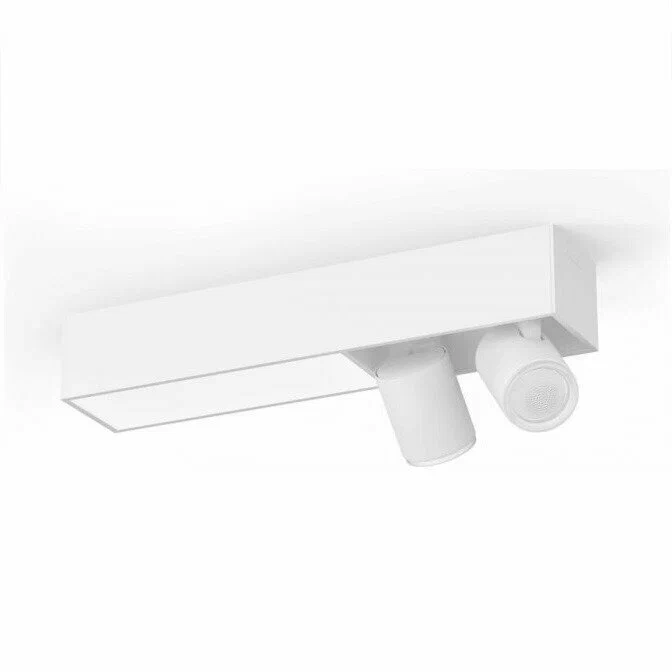

Умный потолочный светильник Philips Hue Centris Bluetooth 2 лампы белый, Hue Centris Bluetooth