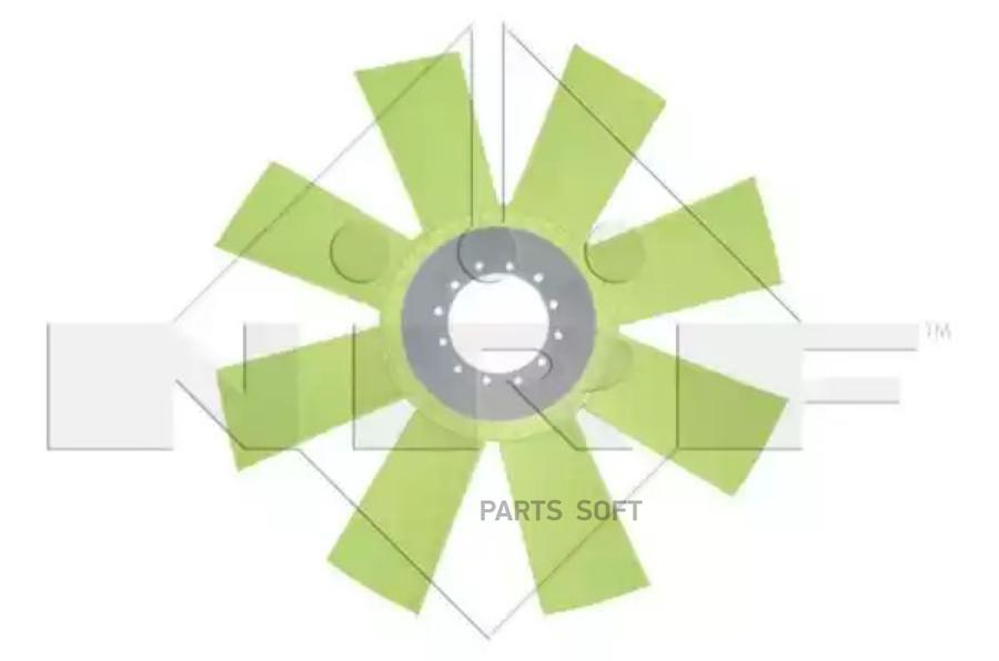 КРЫЛЬЧАТКА ВЕНТИЛЯТОРА (DIAM. 680 MM, LICZBA LOPAT 8) MERCEDES CONECTO