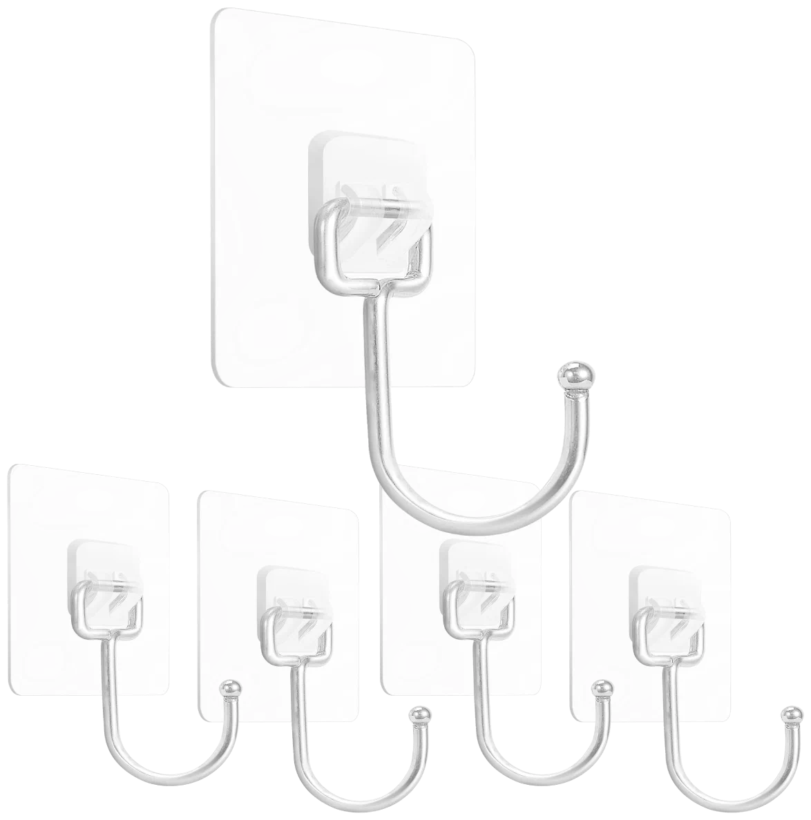 Крючки самоклеящиеся настенные HARVEX 5 штук