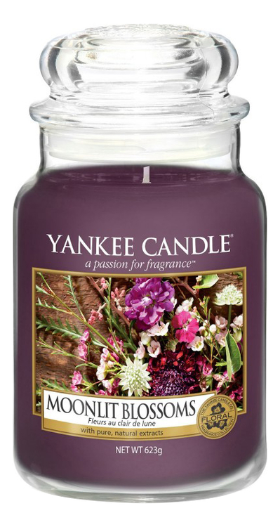 фото Ароматическая свеча yankee candle moonlit blossoms свеча 623г