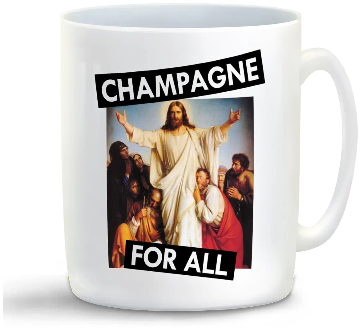 

Кружка CoolPodarok Champagne for all