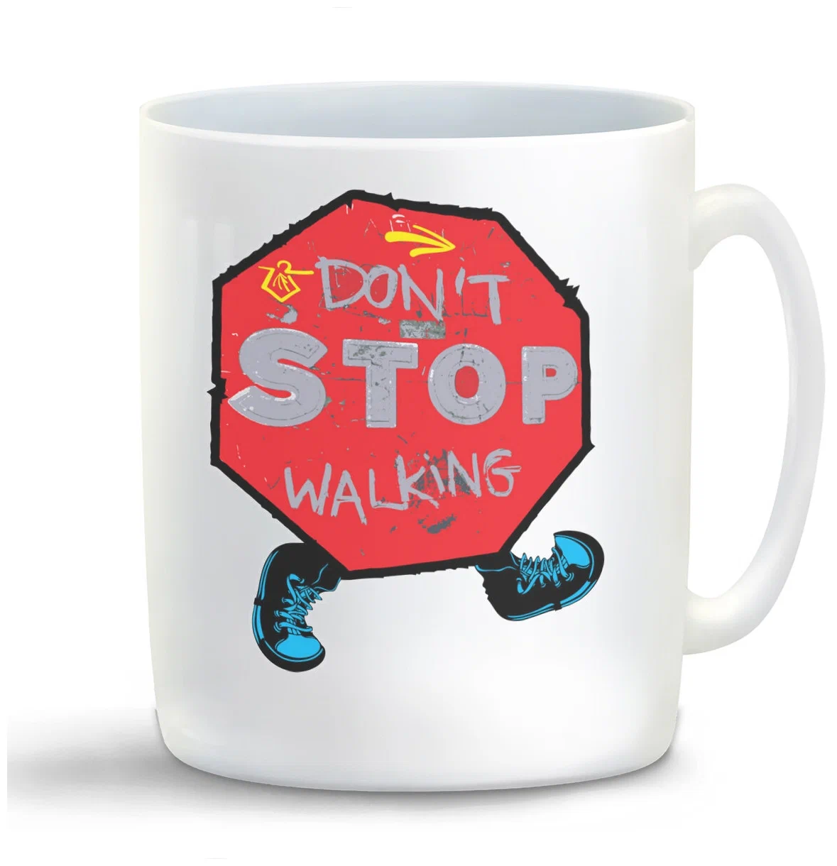

Кружка CoolPodarok Dont stop walking