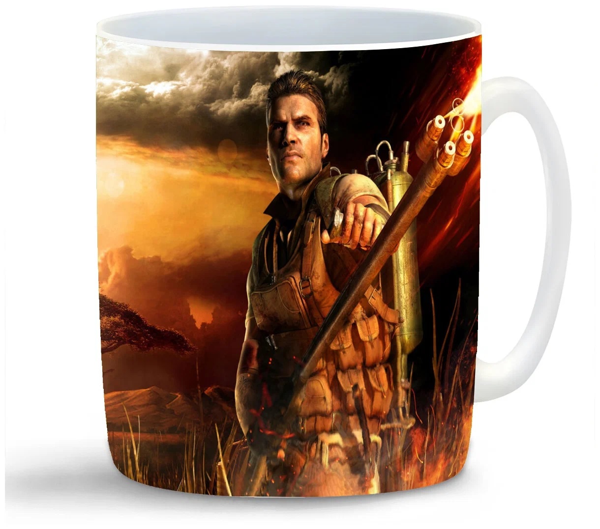 

Кружка CoolPodarok far cry 2 Огнемёт