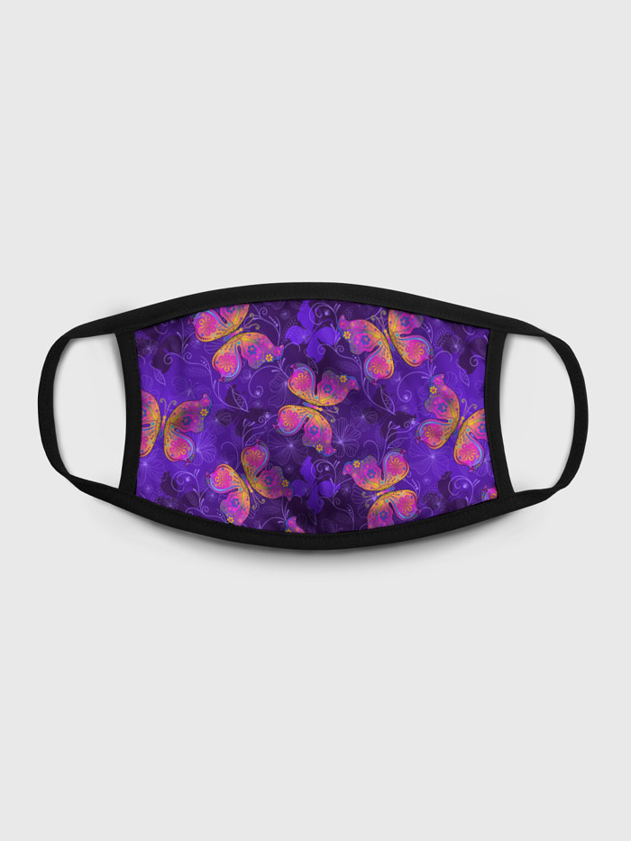 

Многоразовая маска унисекс Burnettie Butterfly Pattern, Разноцветный, Butterfly Pattern