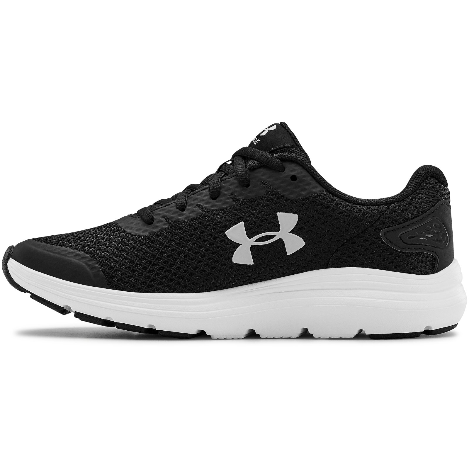 фото Кроссовки женские under armour w surge 2 черные 7.5 us