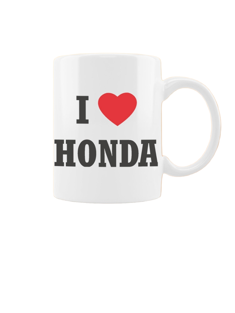 

Кружка CoolPodarok Авто I love Honda